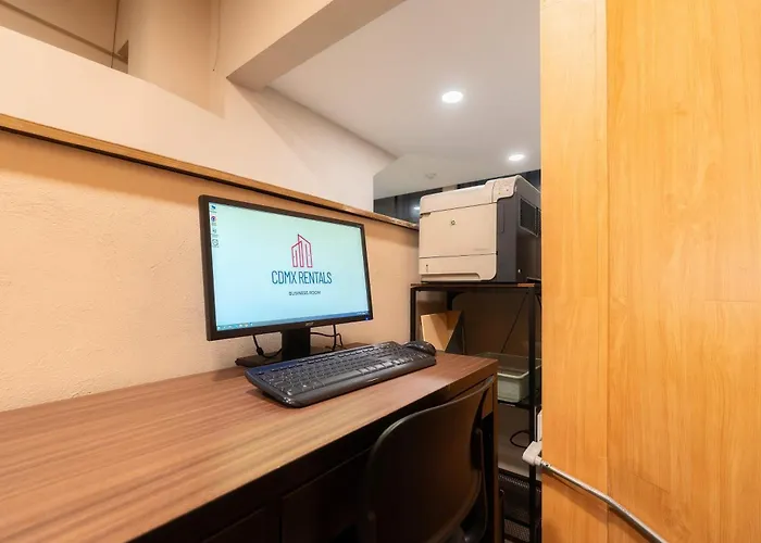 503 Walk The Center 1bdrm 1 Bath Ac Rooftop Mexico City