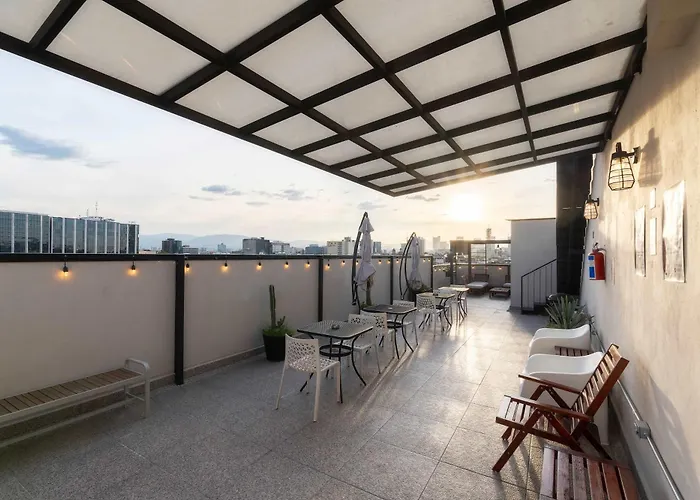 503 Walk The Center 1bdrm 1 Bath Ac Rooftop Apartment Mexico City